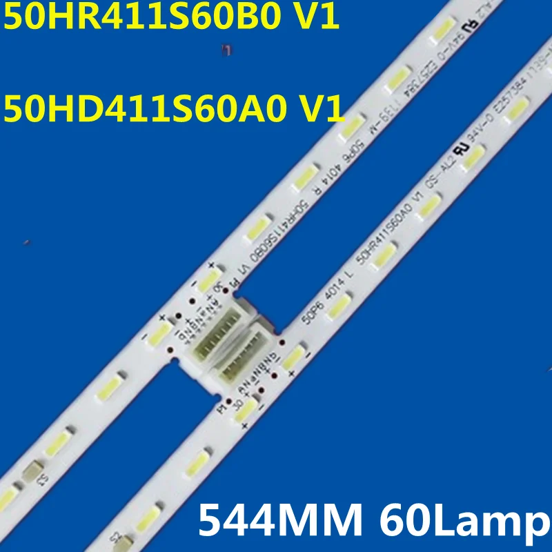 LED Ʈ  60 , 50HR411S60B0 V1 50HD411S60A0 V1 67-589030-0HA, 50p6us 50P6 50A860U LVU500NEBL AD9W01 V1, 10 
